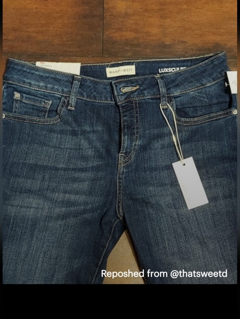 Warp+Weft Skinny Jeans - Size 28